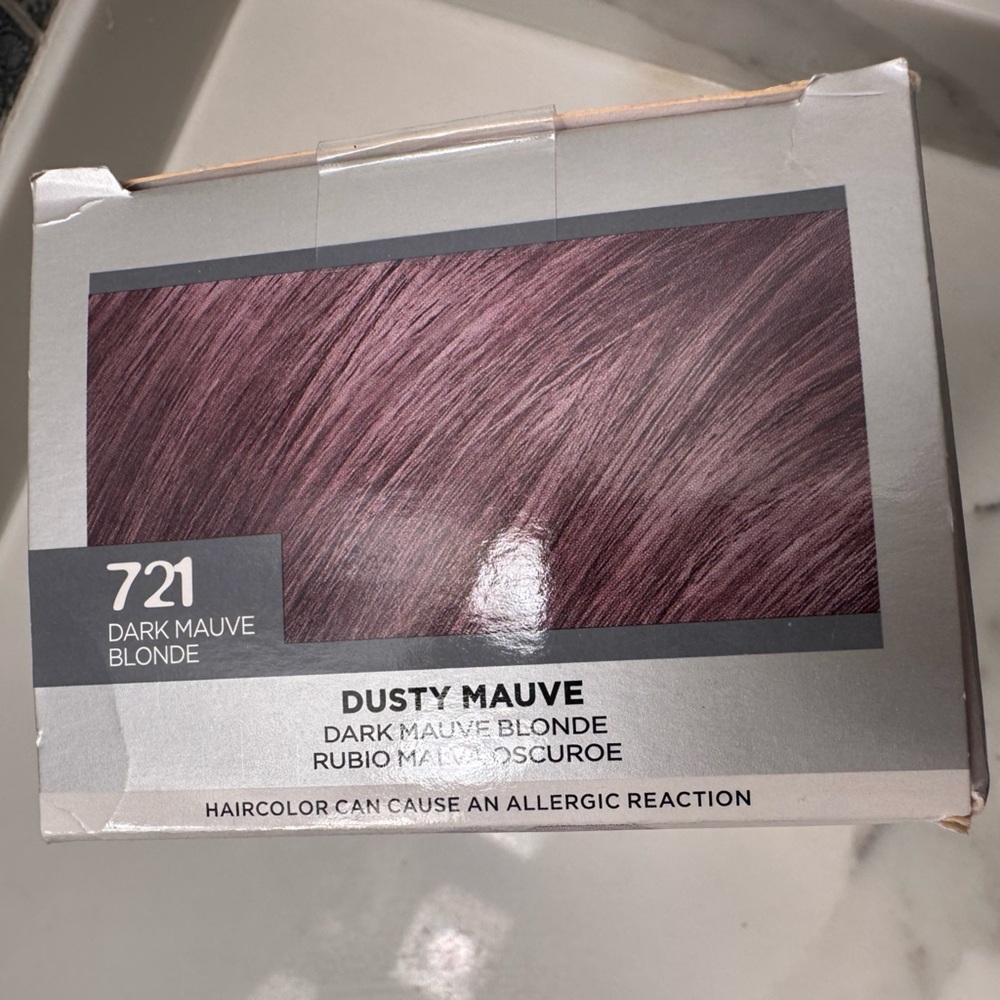 L’Oreal Féria Dusty Mauve #721 glam grunge conditioning hair color - Picture 5 of 5